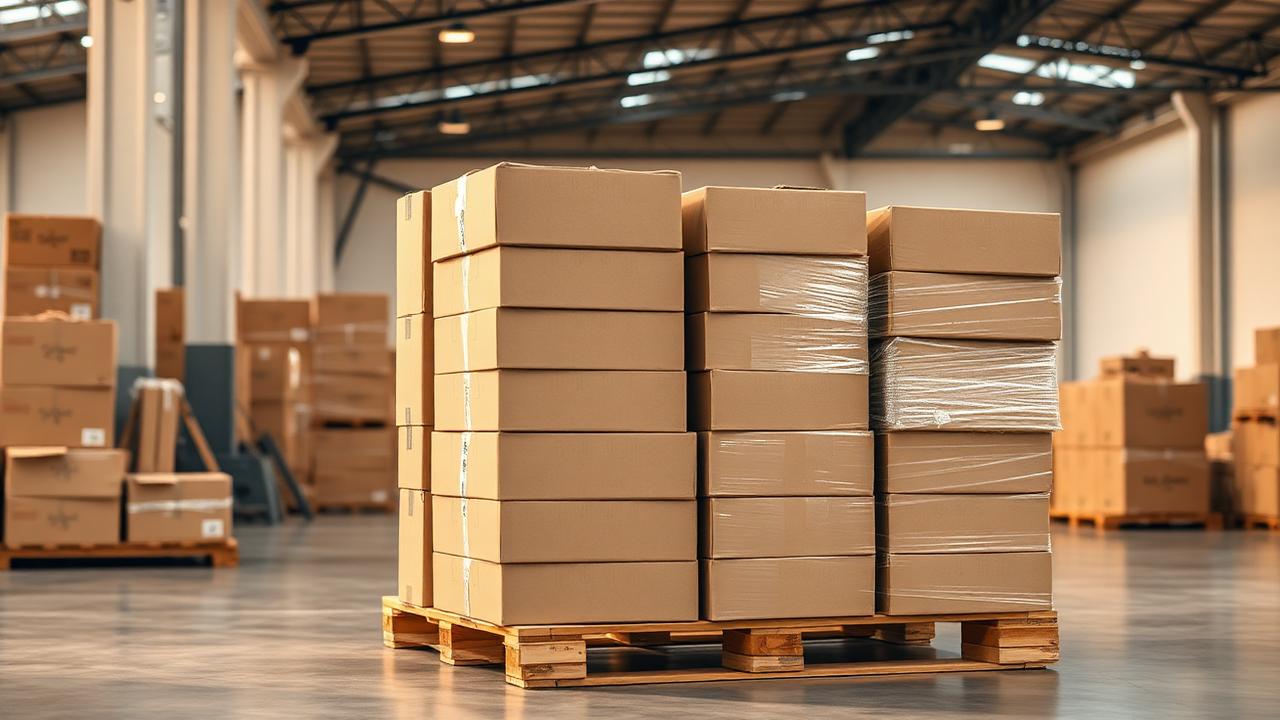 Chubby Gorilla cartons shrink wrapped on a pallet for case and pallet pricing